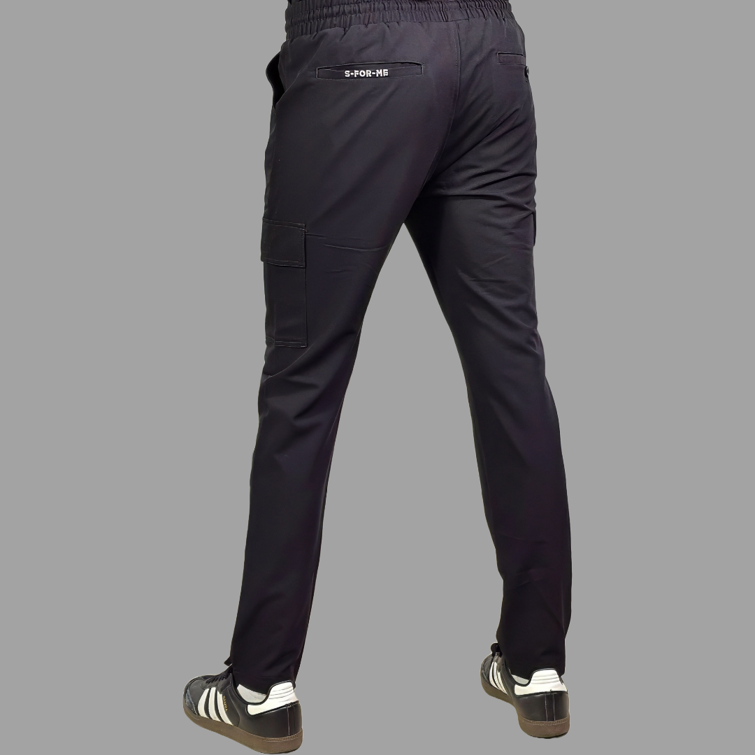 Pantalon Quirurgico Antifluido Hombre, Scrubs 300 Negro