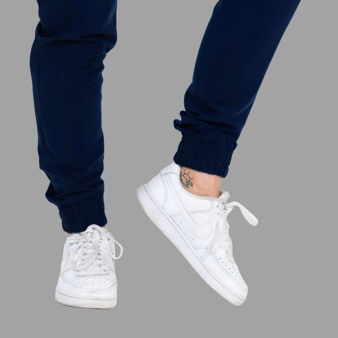 Jogger Quirúrgico Azul Marino Mujer Antifluido, Scrubs 300