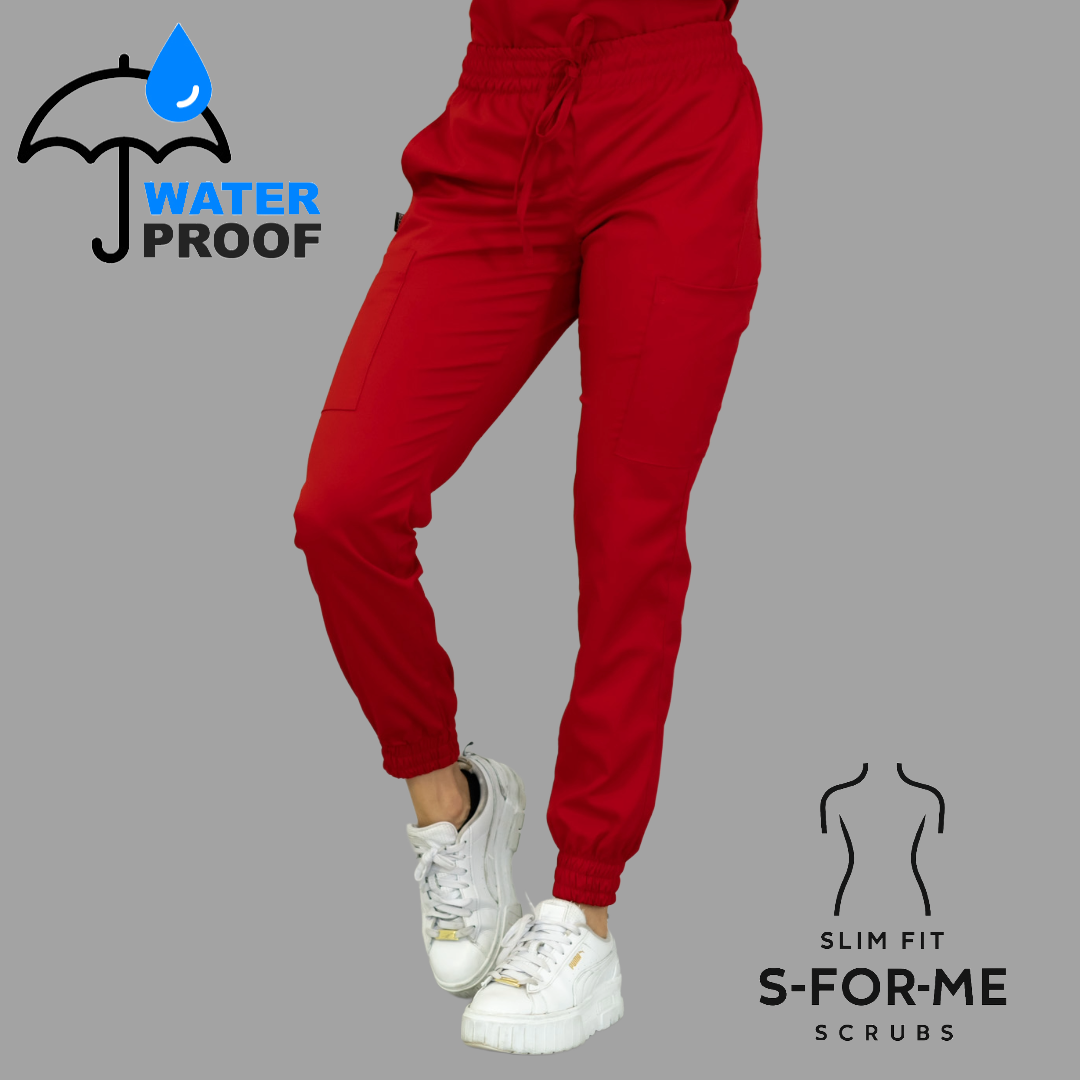 Jogger Mujer 501 Quirurgico Rojo lotus