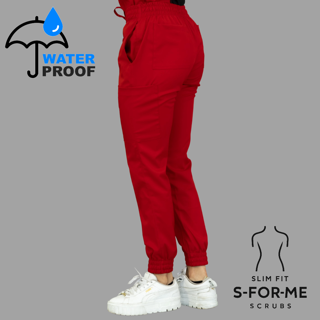 Jogger Mujer 501 Quirurgico Rojo lotus