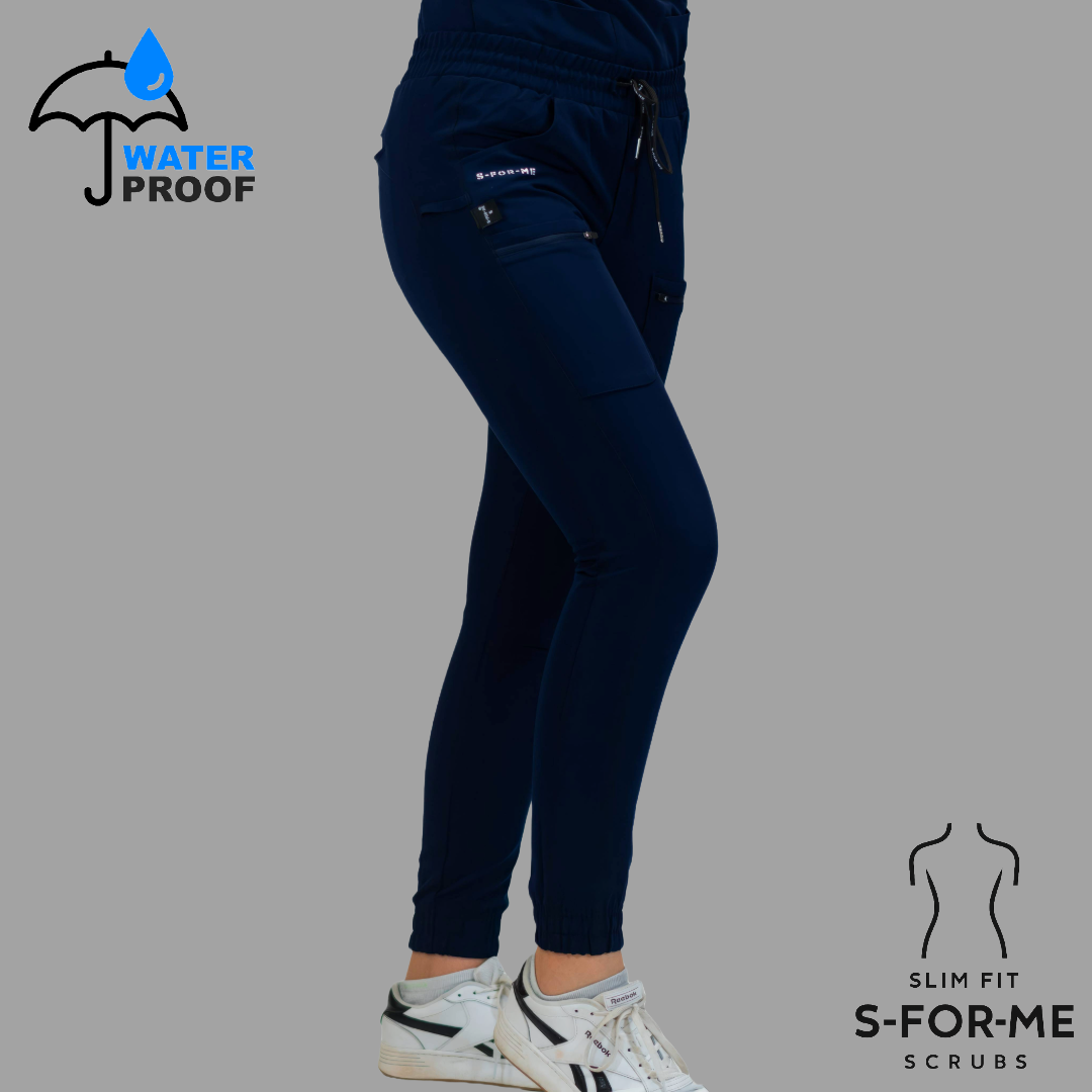Jogger Quirúrgico Azul Marino Mujer Antifluido, Scrubs 300