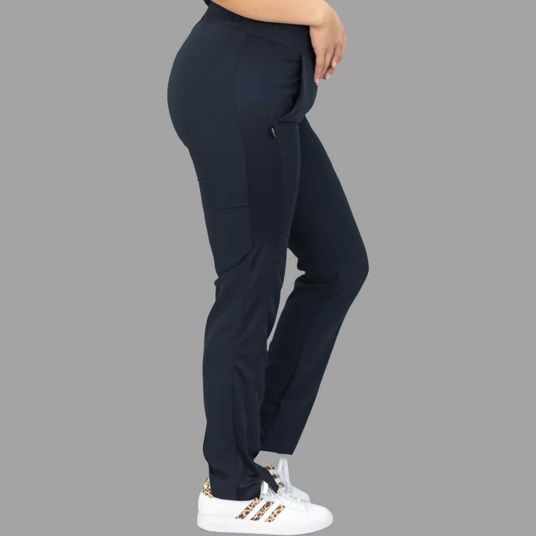 Pantalon Mujer 530 Quirúrgico Azul Marino Relaxed, Scrubs 530