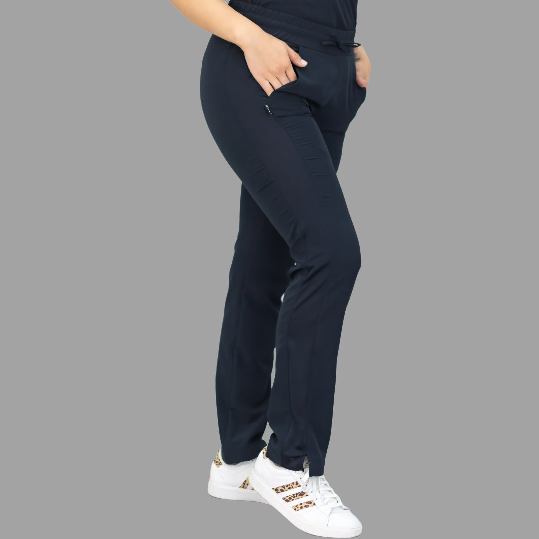 Pantalon Mujer 530 Quirúrgico Azul Marino Relaxed, Scrubs 530