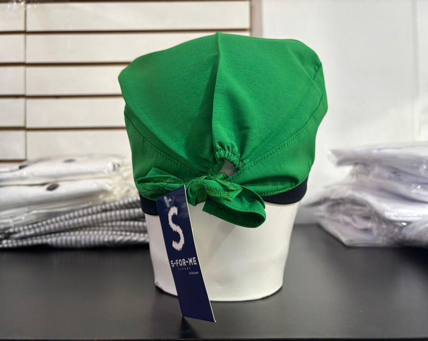 Gorro Quirúrgico Verde Unisex