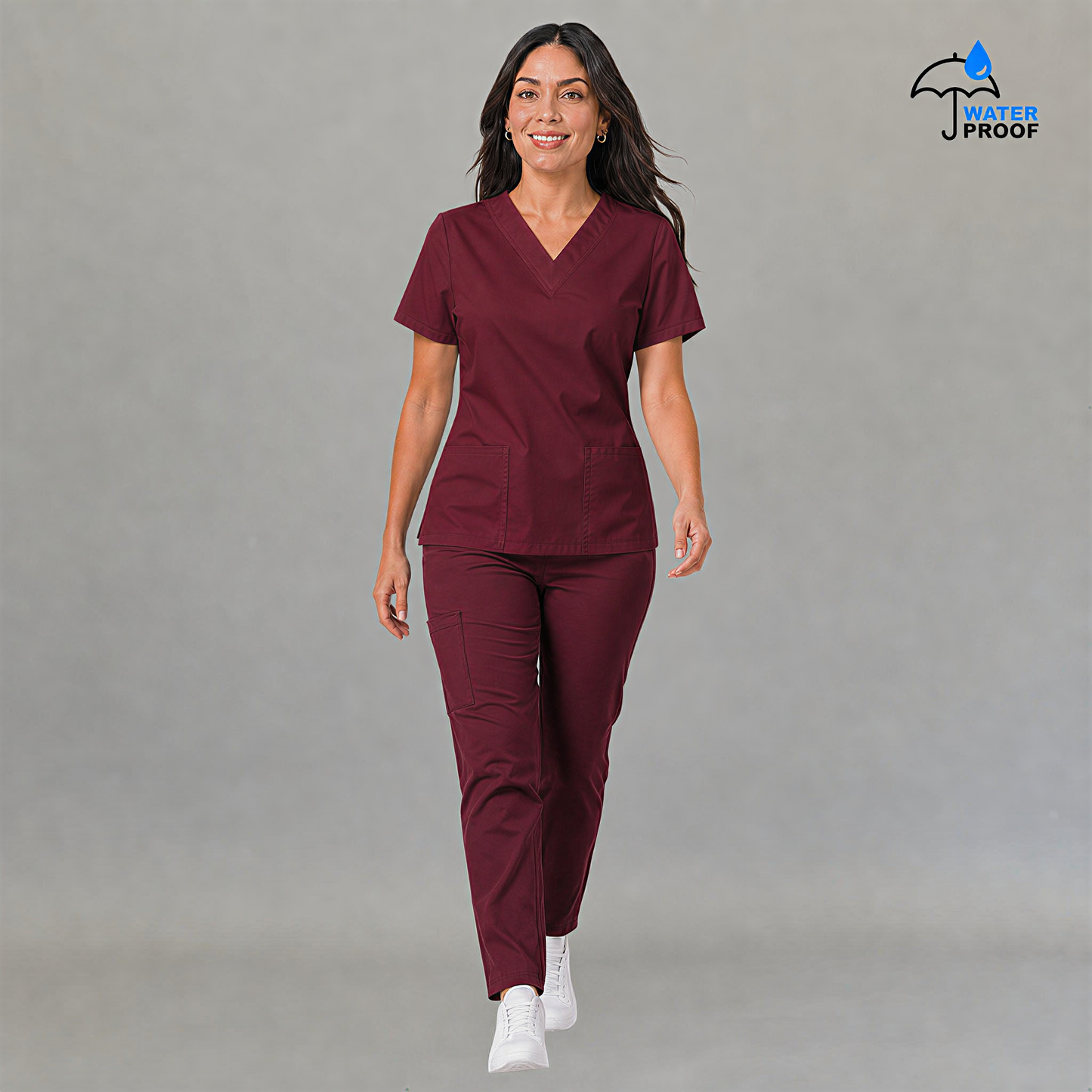 Filipina 502 Quirúrgica Mujer Vino Antifluido FW