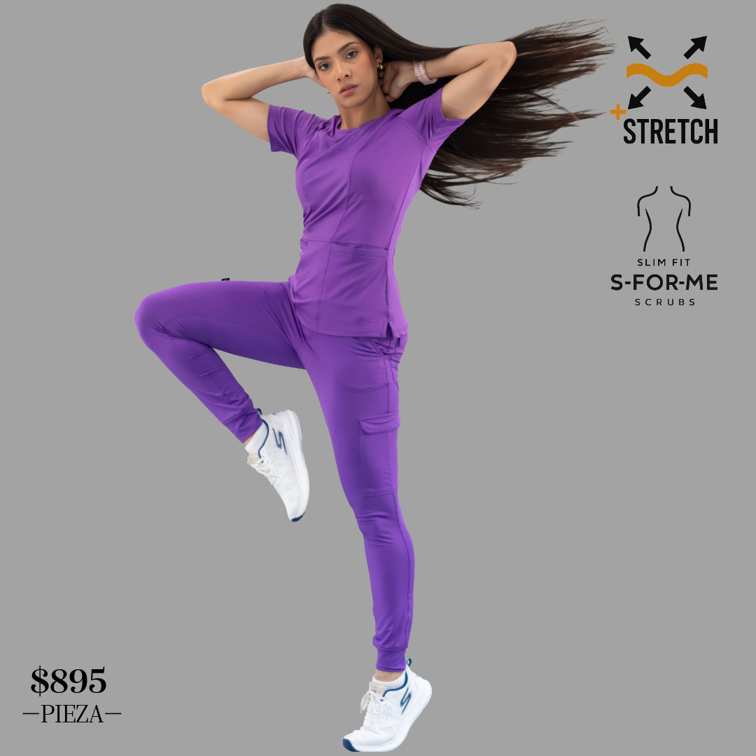 S-FOR-ME Scrubs Mujer 901 Super Stretch, Slim Fit