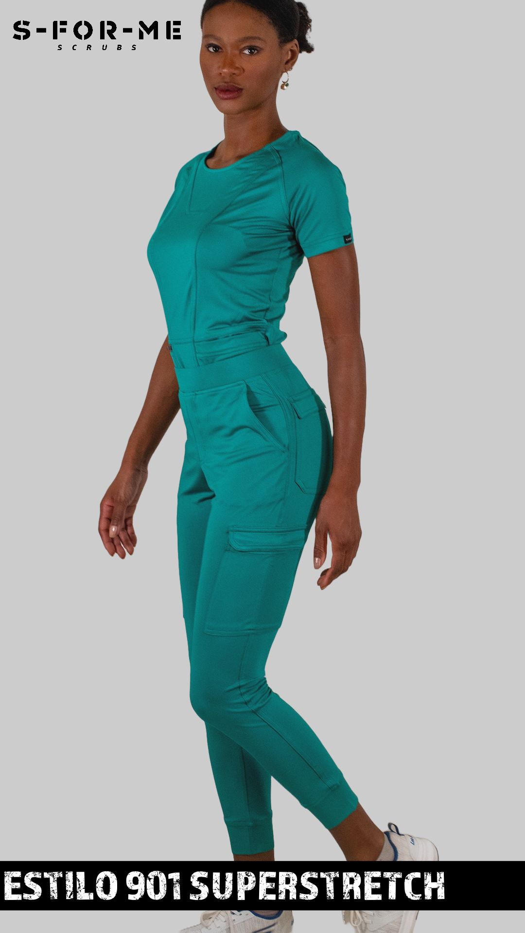 Scrubs Mujer 901 Super Stretch, Slim Fit