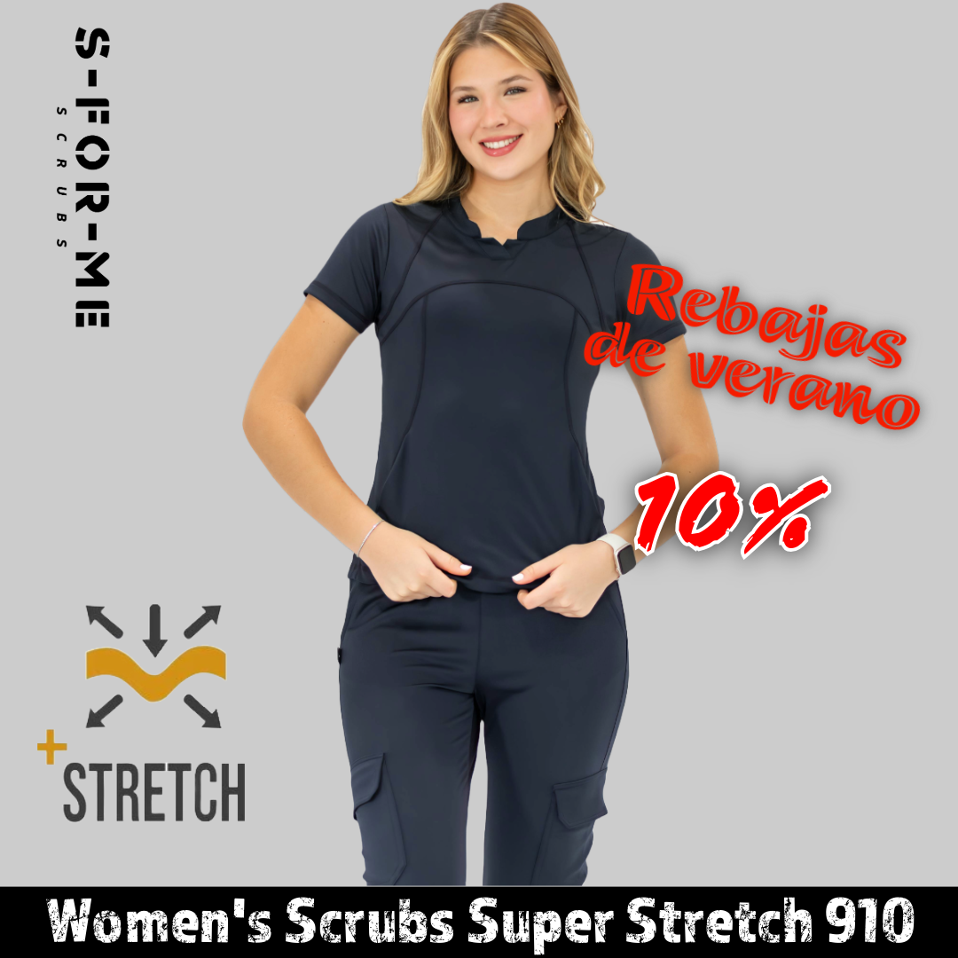 Scrubs Mujer 910 Super Stretch, Slim Fit