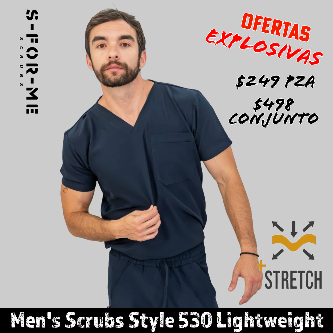 Scrubs Hombre 530, Relaxed, Lightweight