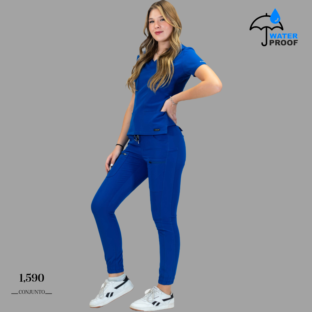 Conjunto (Filipina+Pantalón) Mujer 300 Anti Fluido
