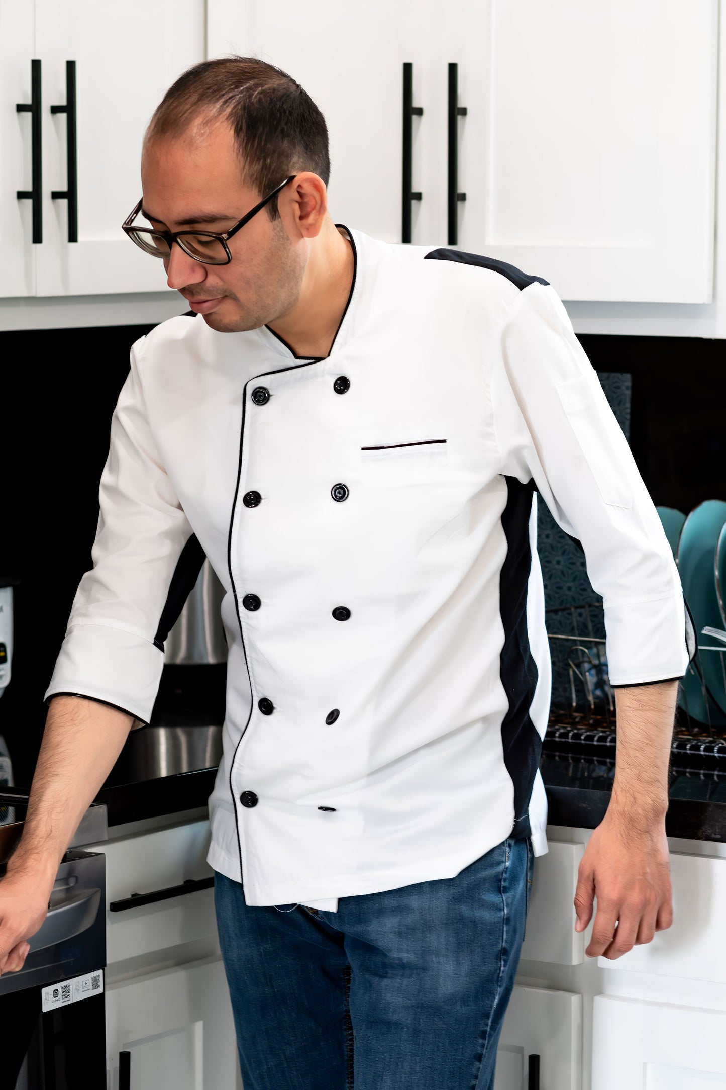 uniforme chef hombre