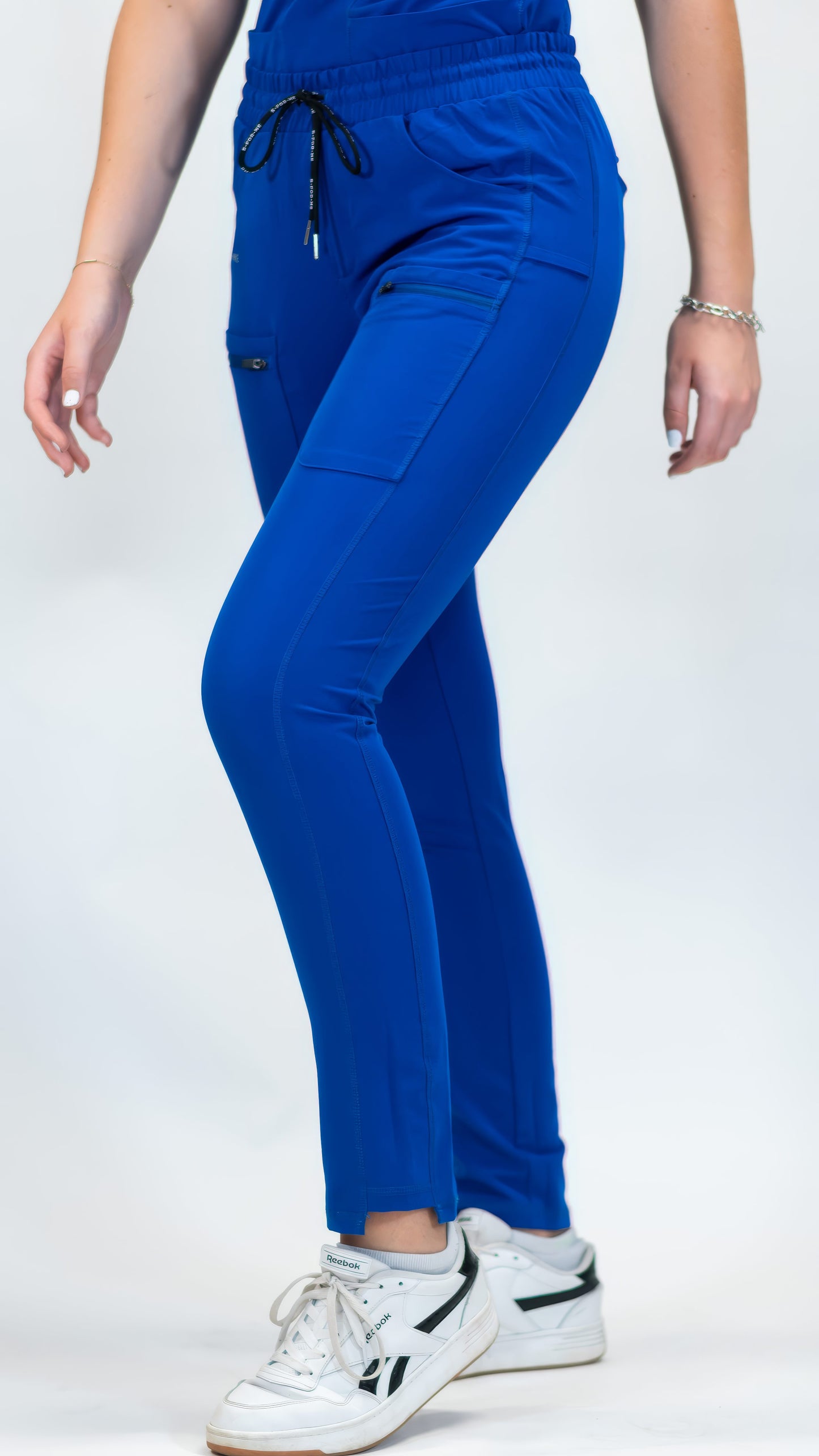 Pantalón Quirúrgico, Scrubs Antifluido Mujer 300 Azul