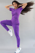 Filipina Médica 901 Morada Super Stretch para Mujer