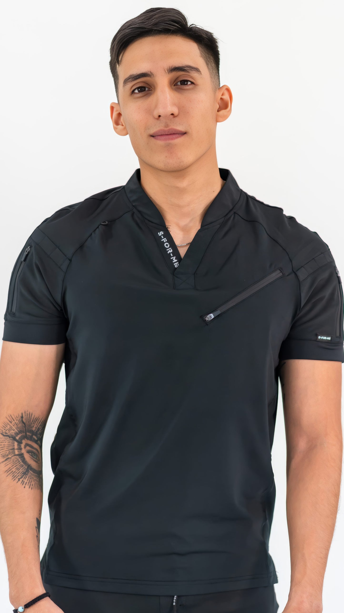 Filipina Quirúrgica Super Stretch Negra Hombre, Scrubs 905