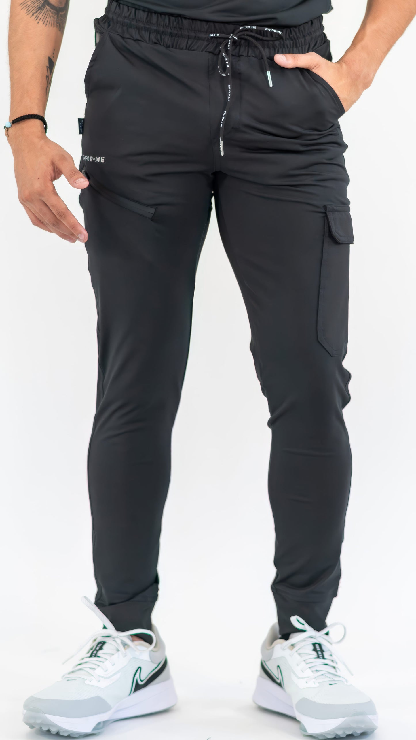 Jogger Negro Super Stretch Hombre, Scrubs 905