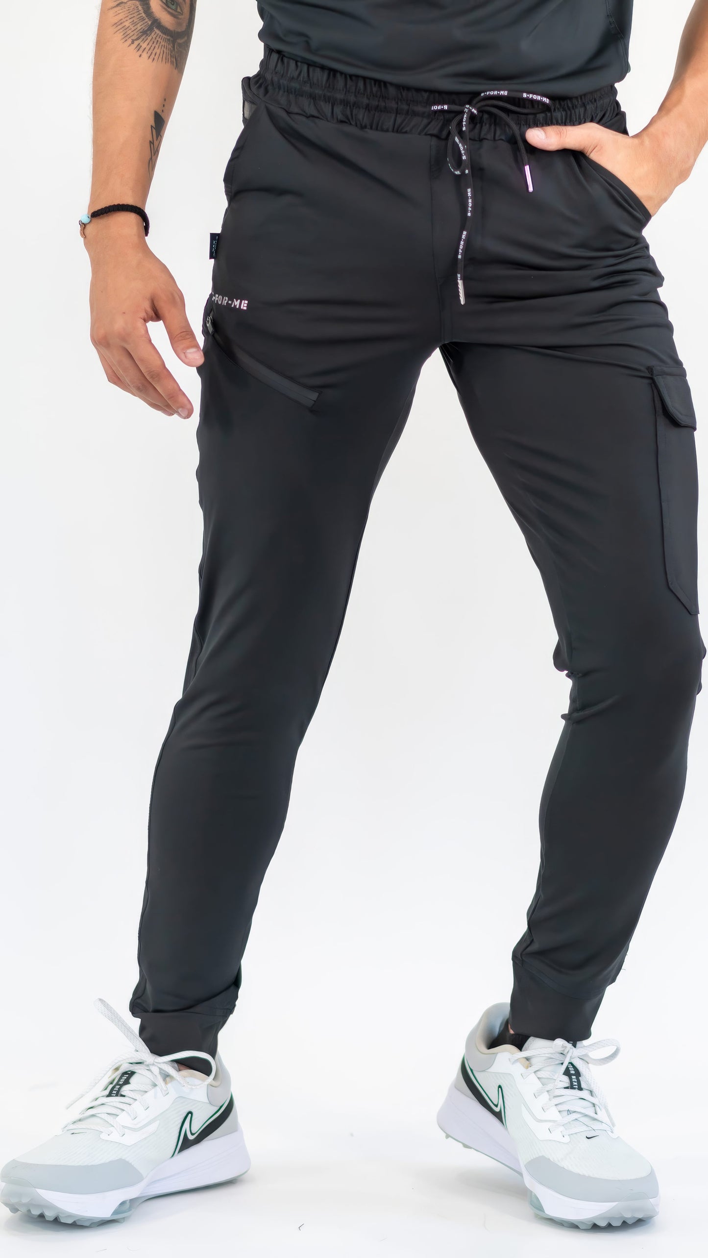 Jogger Negro Super Stretch Hombre, Scrubs 905