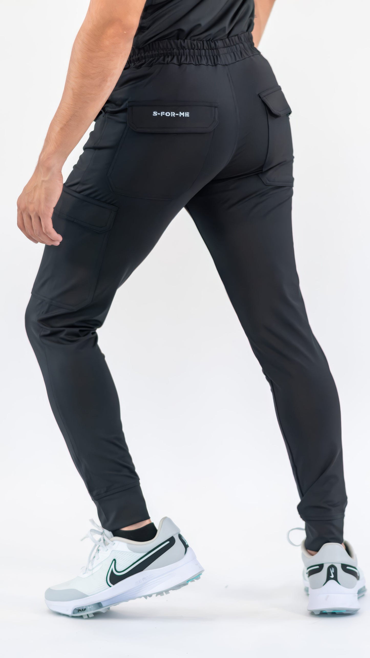 Jogger Negro Super Stretch Hombre, Scrubs 905