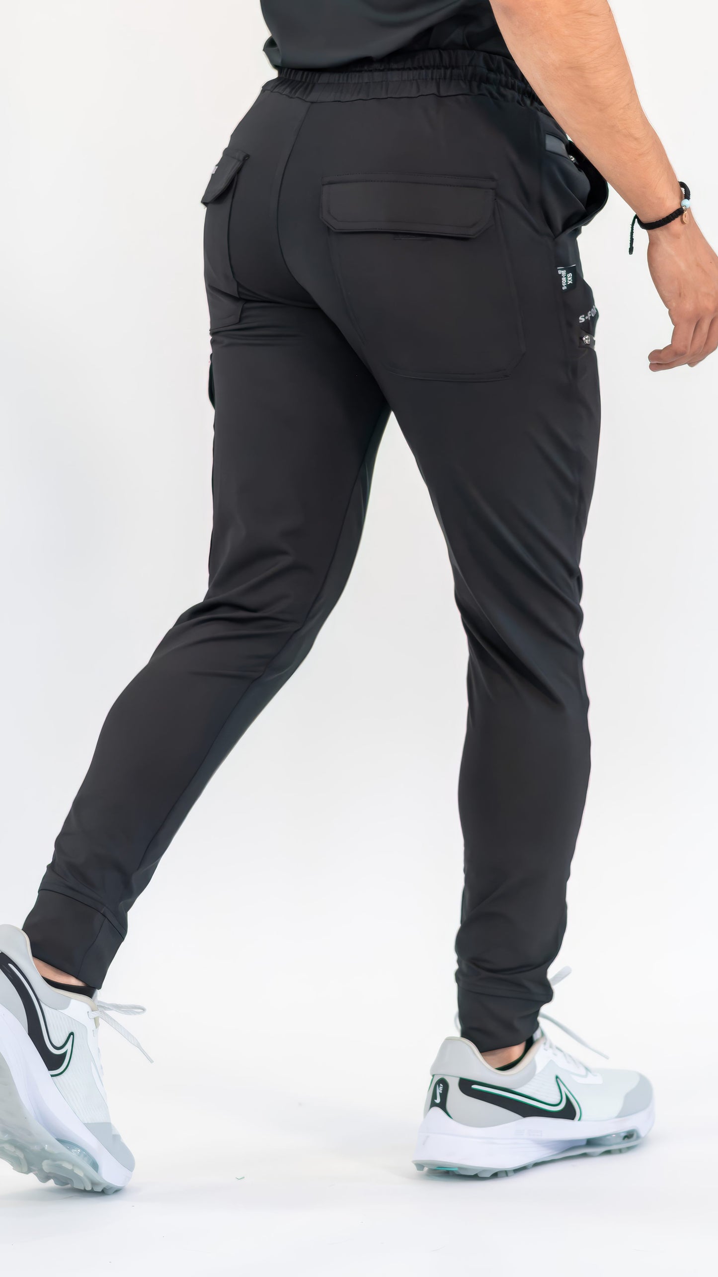 Jogger Negro Super Stretch Hombre, Scrubs 905