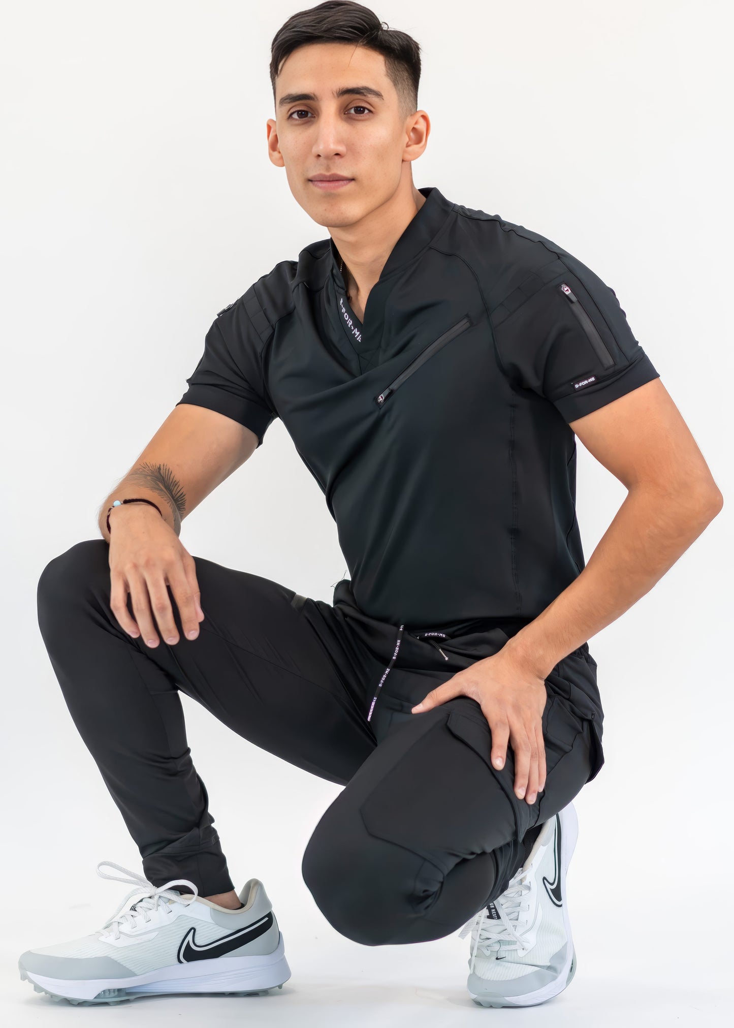 Jogger Negro Super Stretch Hombre, Scrubs 905