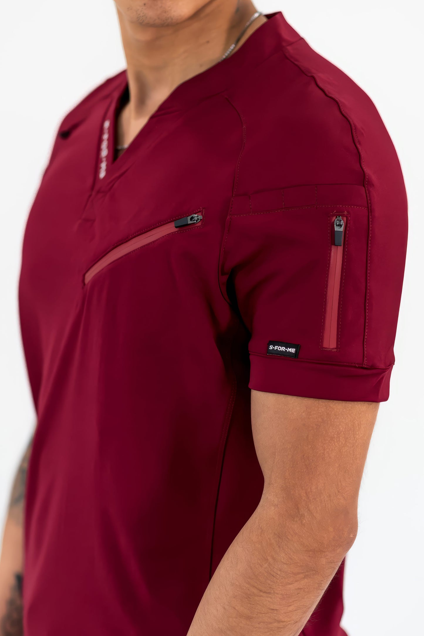 Filipina Quirúrgica Super Stretch Vino Hombre, Scrubs 905