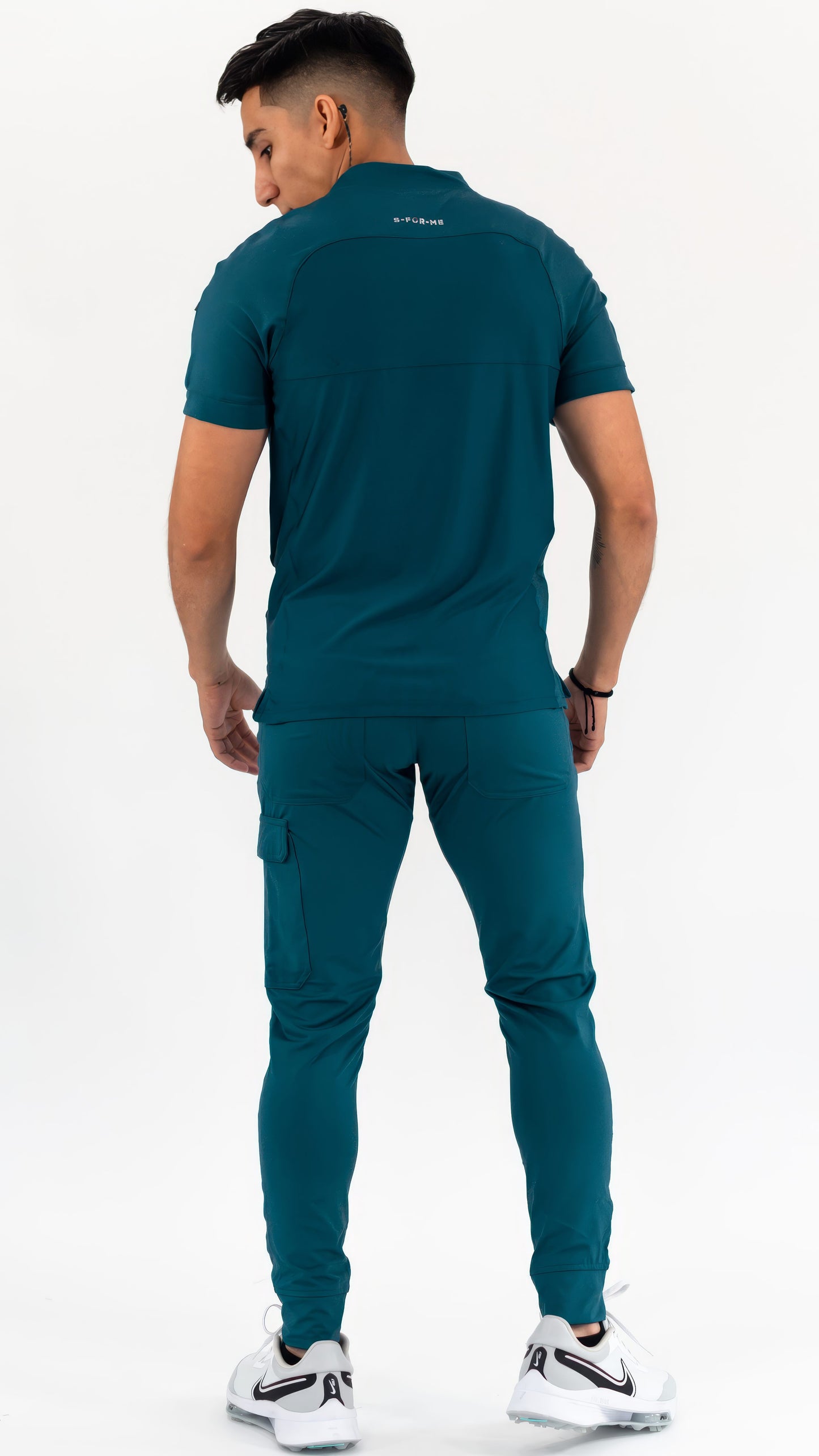 Filipina Quirúrgica Super Stretch Azul Caribe Hombre, Scrubs 905