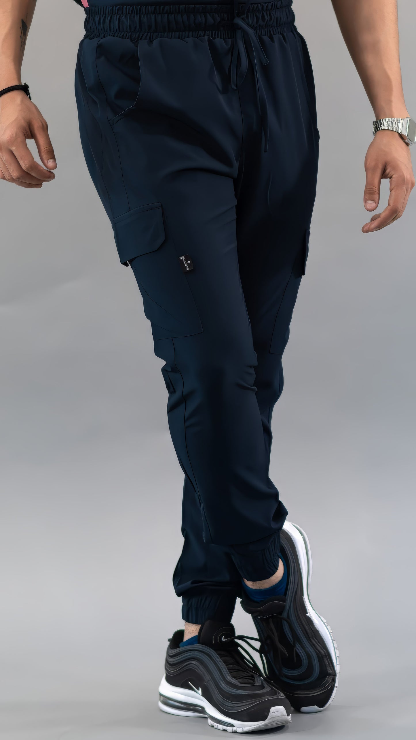 Jogger Quirúrgico Skinny, Azul Mno F.W Hombre, Scrubs 520