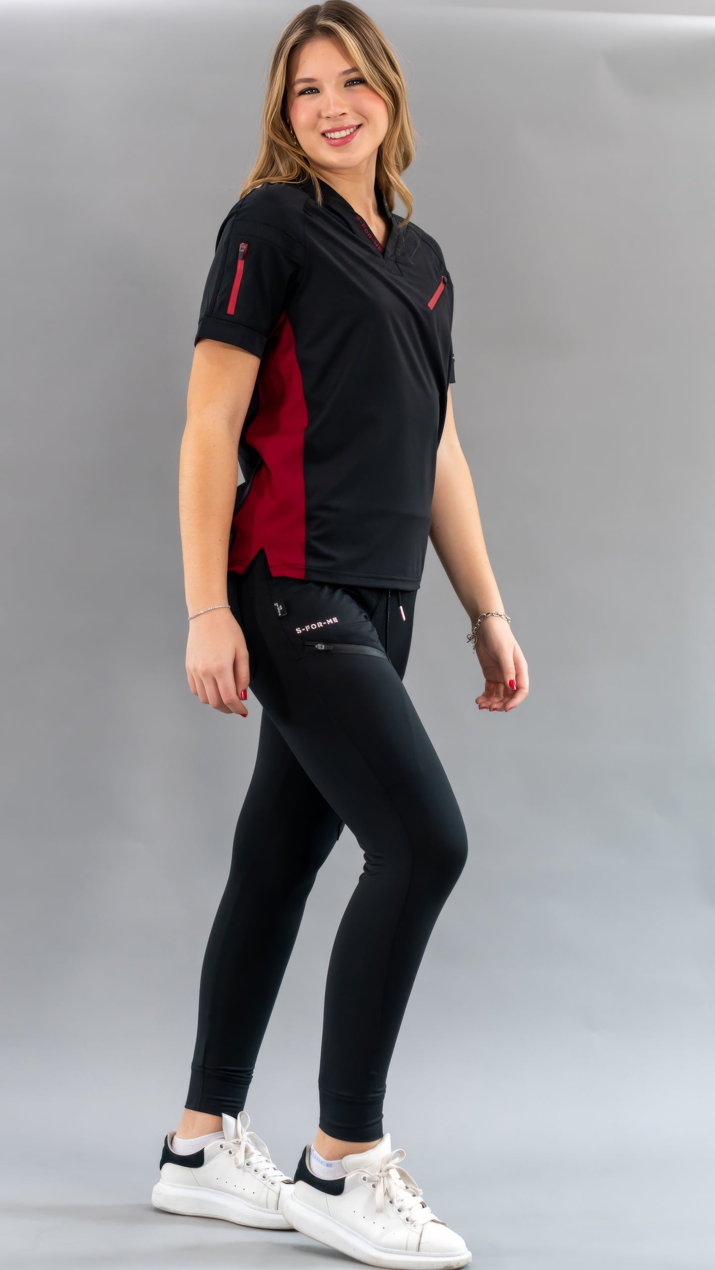 Jogger Unisex Quirúrgico Super Stretch Negro, Scrubs 905