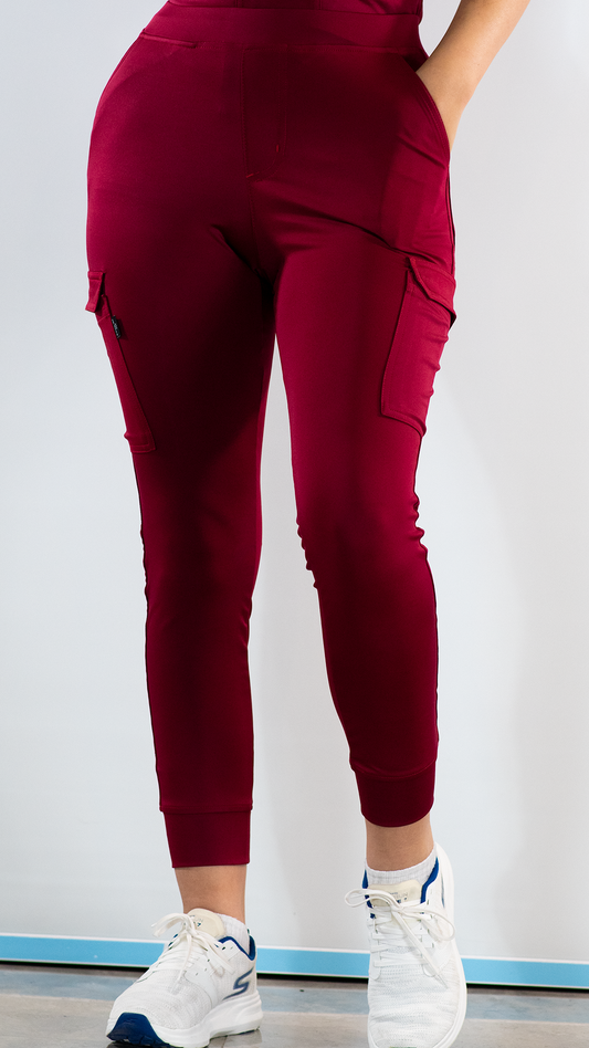 Jogger Quirurgico Mujer 901 Burgundy