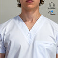 filipina 501 blanco hombre vista frontal Sandel Medica