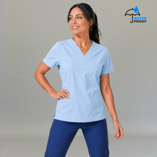 Filipina 502 Quirúrgica Mujer Azul Plumbago Antifluido FW