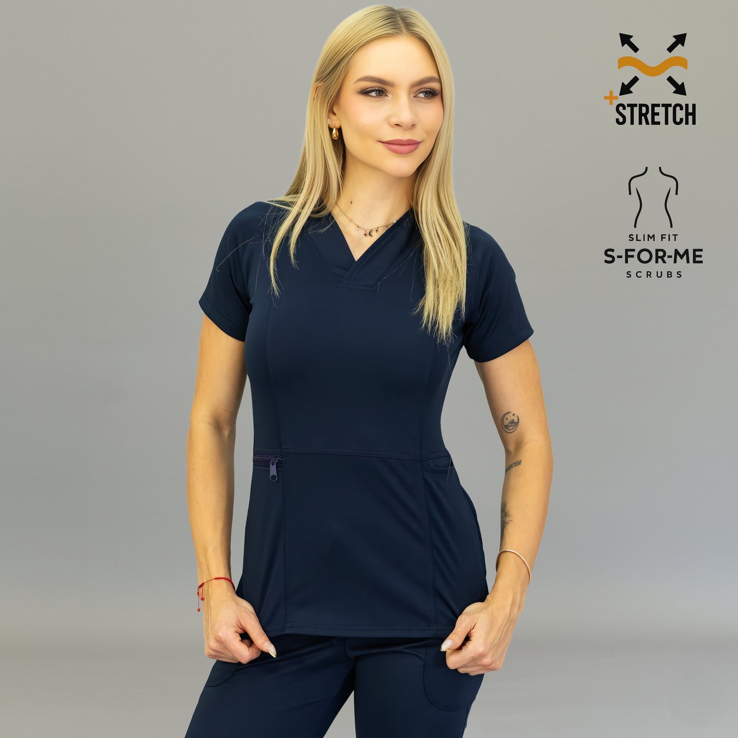 uniformes azul marino