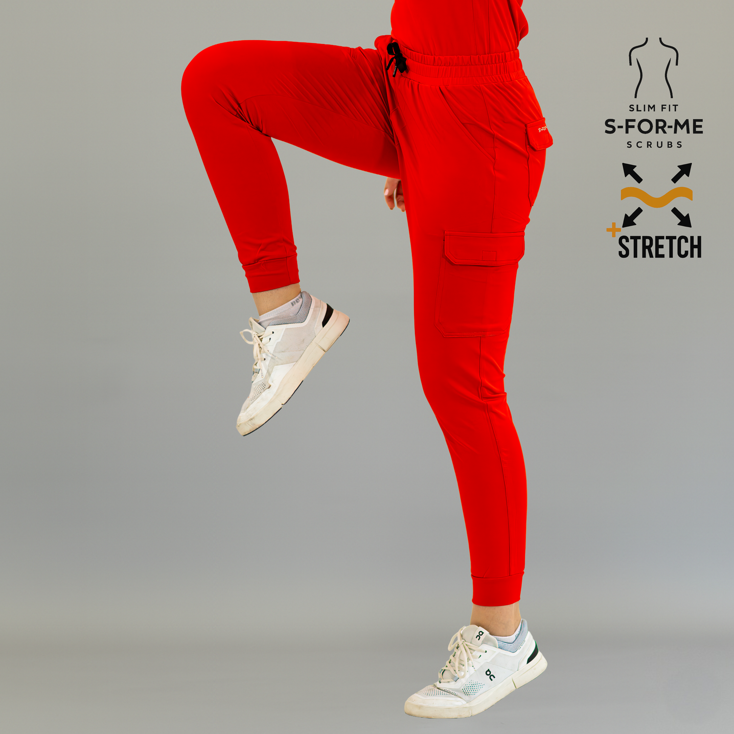 quirurgicos rojo para mujer