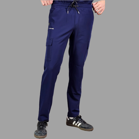 Pantalón Quirúrgico Antifluido Hombre Azul Marino, Scrubs 300