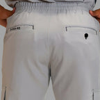 Pantalon Quirurgico Antifluido Hombre Gris Perla, Scrubs 300