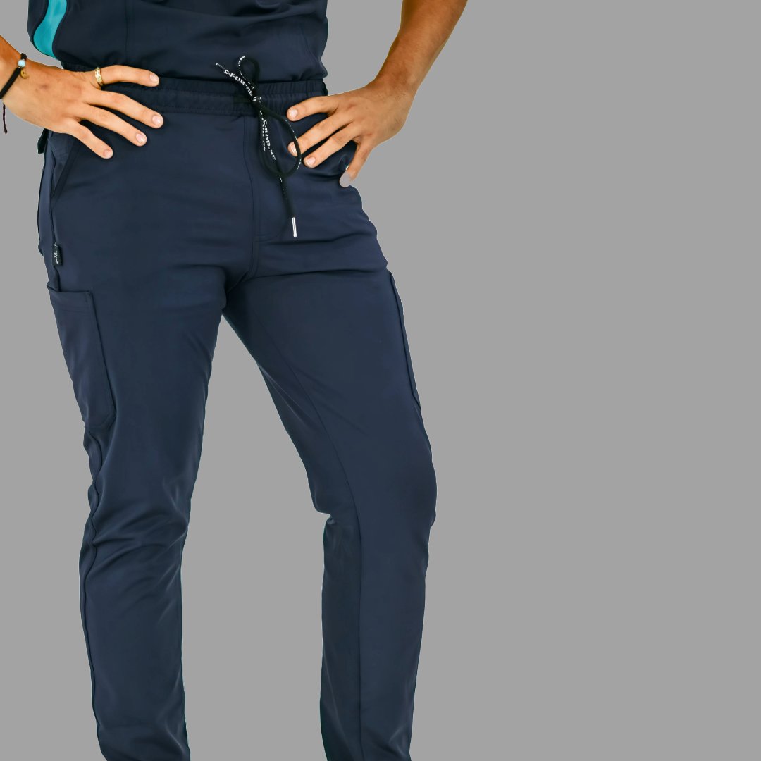 Men's Pants 930 Navy Blue Super Stretch, Scrubs 930