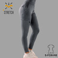 Jogger Super Stretch Mujer Gris Oxford, Scrubs 901