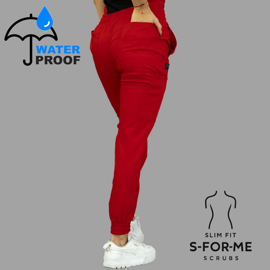 Jogger Mujer 501 Quirurgico Rojo lotus