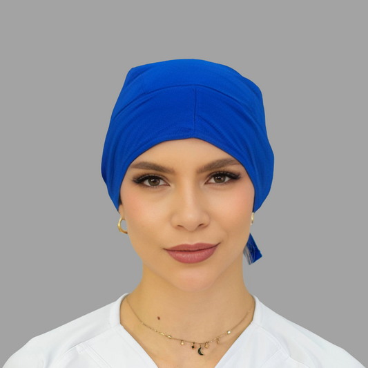 Gorro Quirúrgico Unisex Azul Rey Fourways