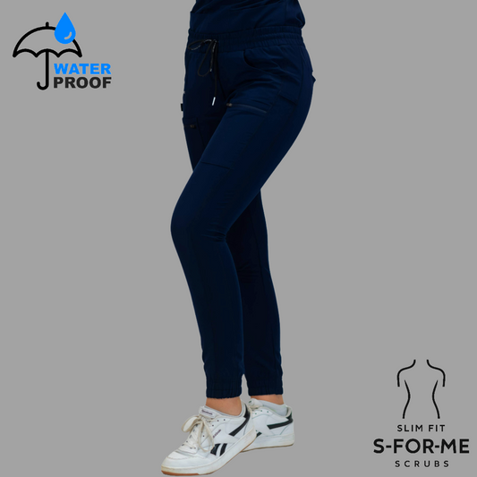 Jogger Quirúrgico Azul Marino Mujer Antifluido, Scrubs 300