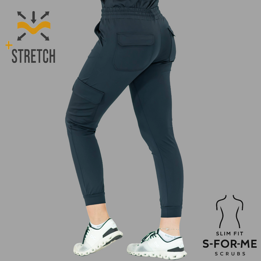 Jogger Quirúrgico 910, Azul Marino Mujer Super Stretch, Scrubs 910