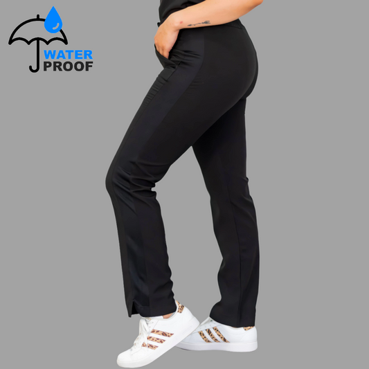 Pantalon Mujer 530 Negro Quirúrgico Relaxed, Scrubs 530