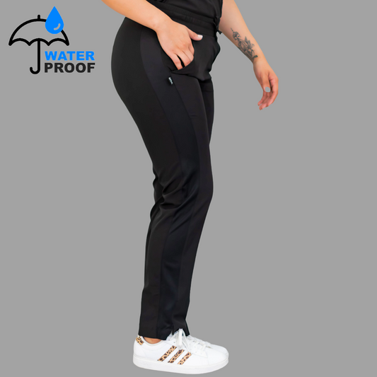 Pantalon Mujer 530 Negro Quirúrgico Relaxed, Scrubs 530