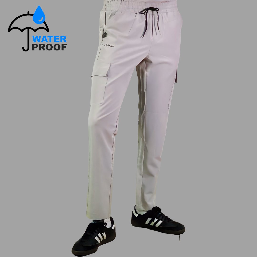Pantalon Quirurgico Antifluido Hombre Gris Perla, Scrubs 300