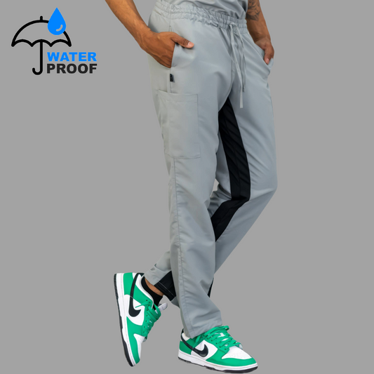 Pantalón Quirúrgico 500 Unisex Basic Gris Perla Antifluido-cloro resistente Scrubs 500 FW