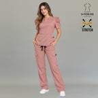 Filipina Quirúrgica Mujer 940 Rosa Palo Super Stretch — vista 5 de 5