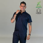 filipina bamboo hombre 510 azul marino vista frontal Sandel Medica
