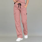 Pantalón Quirúrgico mujer 940 rosa palo Super Stretch | Cargo recto — vista 1 de 7