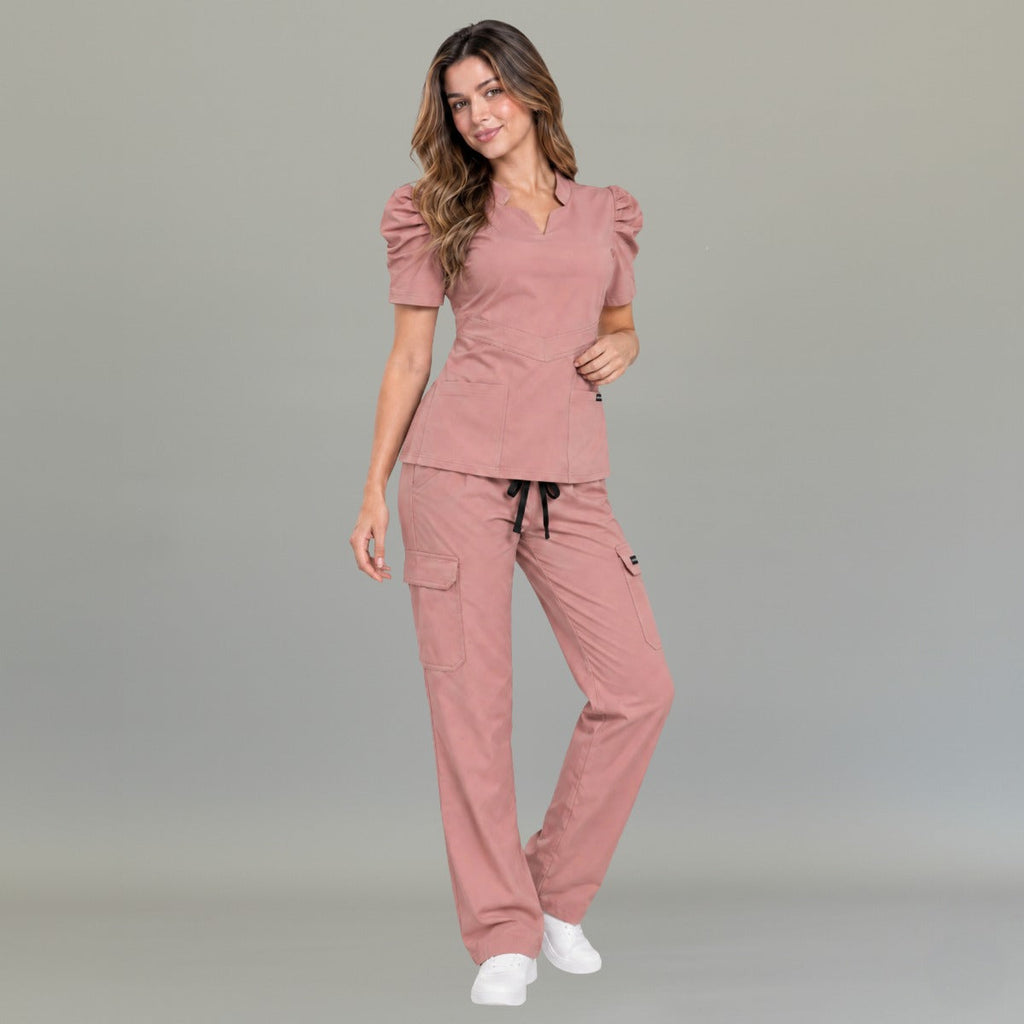 Filipina Quirúrgica Mujer 940 Rosa Palo Super Stretch — vista 4 de 5