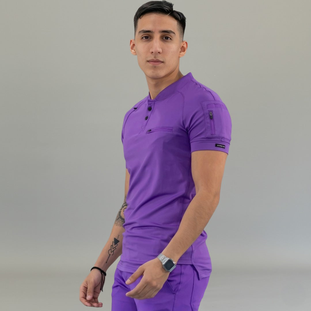 Filipina Quirúrgica Hombre Morado, Scrubs 901