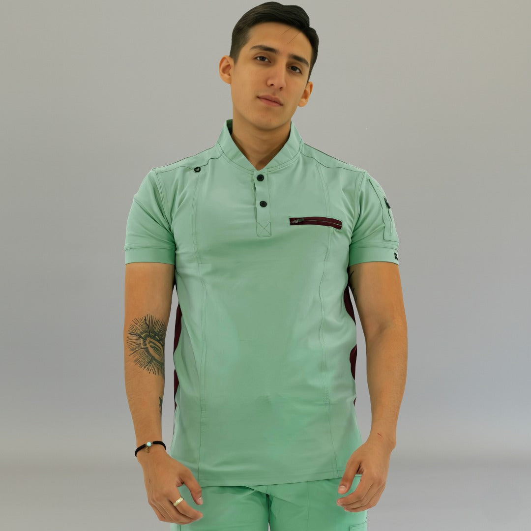 Filipina Quirúrgica 930 Hombre Verde Bosque y Vino